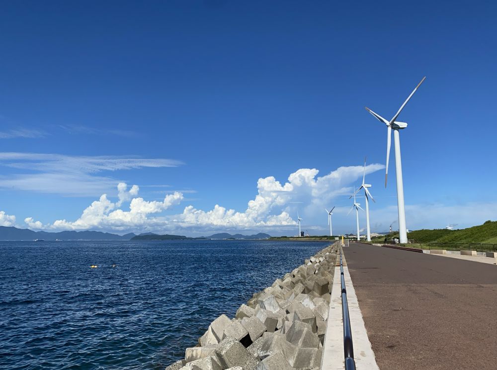 過去の風景】『響灘風力発電施設』 | きたきゅーよいとこ